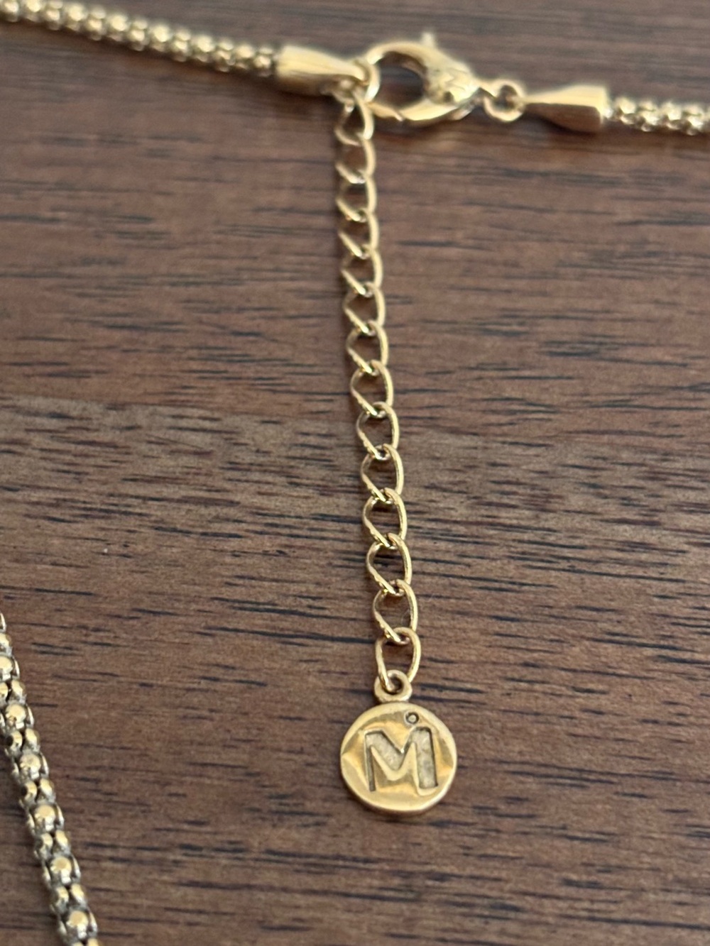 Majorica 18k Gold-Plated 925 Sterling Silver Lariat Love Knot Pearl Necklace. - Picture 5 of 13